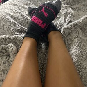 Well-loved athletic socks 🧦